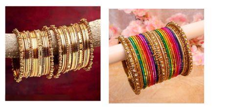 FANCY METAL BANGLES UPTO 60% OFF