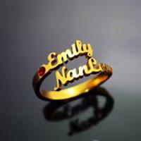  CUSTOMIZE NAME RINGS